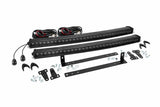 Rough Country - LED Light Kit - Grille Mount - Dual 30" Black Single Row - Ford F-150 (09-14) - 70662