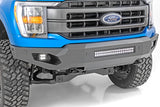 Rough Country - High Clearance Front Bumper - LED Lights & Skid Plate - Ford F-150 (21-23) - 10809A