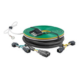 Curt - Custom Towed-Vehicle RV Wiring Harness, Select Jeep Wrangler TJ - 58902