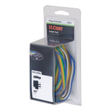 Curt - 5-Way Flat Connector Socket with 60" Wires (Vehicle Side, Packaged) - 58531