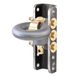 Curt - SecureLatch Lunette Ring & Channel (40,000 lbs, 3" ID, 11-3/4" Channel Height) - 48641