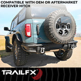 TrailFx - Rear Bumper For Ford Bronco (BR004T)