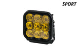 Diode Dynamics - SS5 LED Pod Sport Yellow Driving (single) - DD6781S