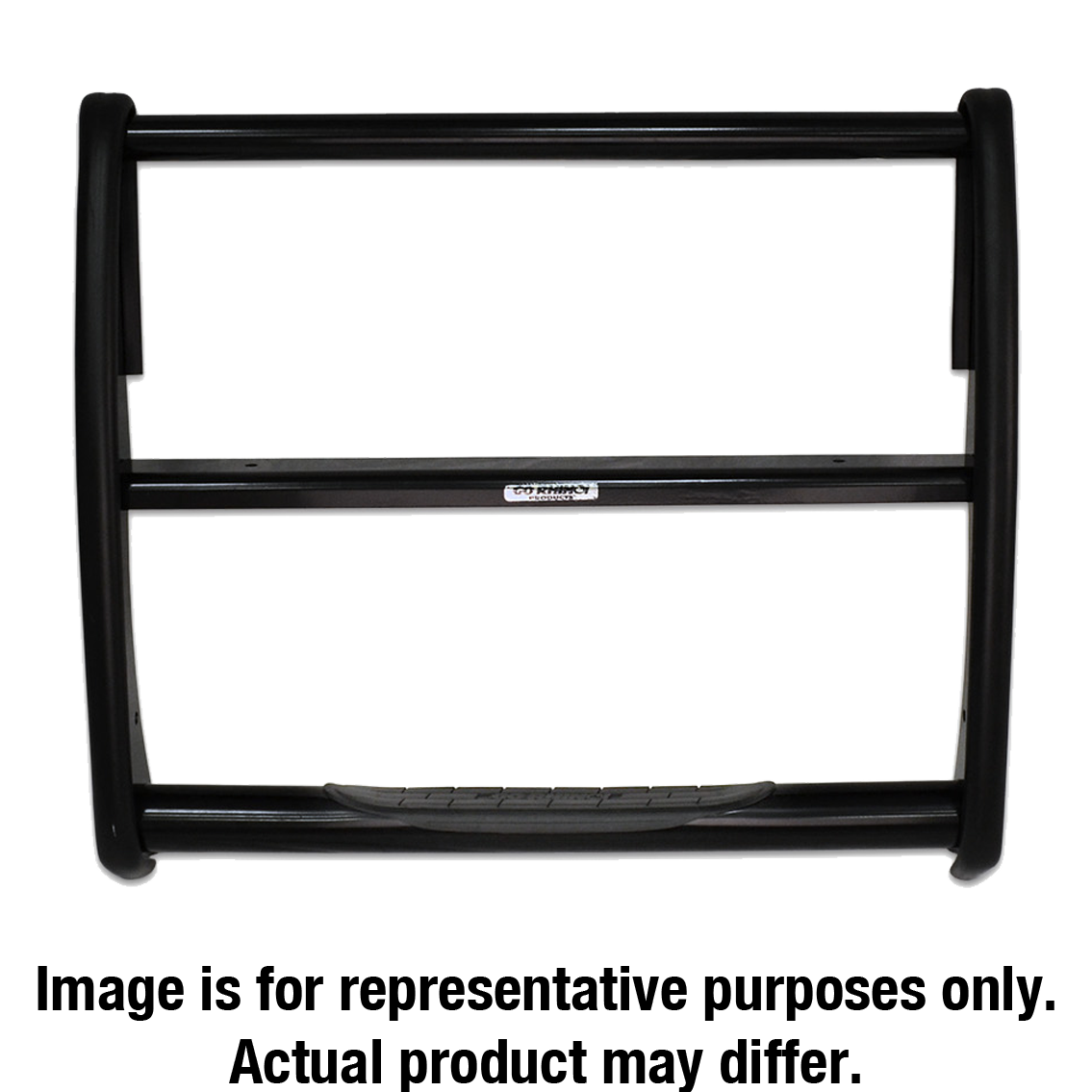 Go Rhino 3160B - 3000 Series StepGuard - Center Grille Guard Only - Black Powder Coat