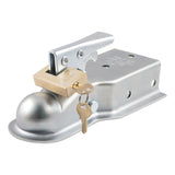 Curt - Coupler Lock (1/4" Pin, 3/4" Latch Span, Padlock, Solid Brass) - 23546