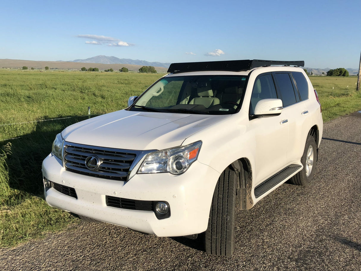 Prinsu - Lexus GX460 Prinsu Roof Rack / Cutout for 40" Light Bars - 400-000-016-002