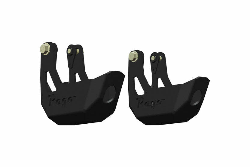 Rago Fabrication - 2025+ Toyota 4Runner Rear Shock Guards - AC7102001NA