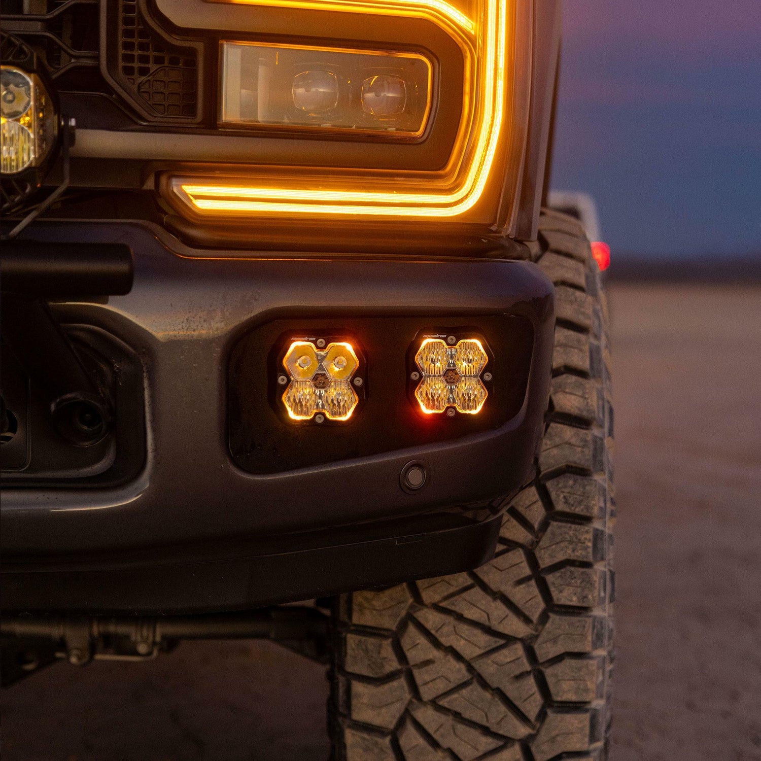 Baja Designs - 44-0035-UP Squadron 2.0 Pro Dual Fog Pocket Light Kit