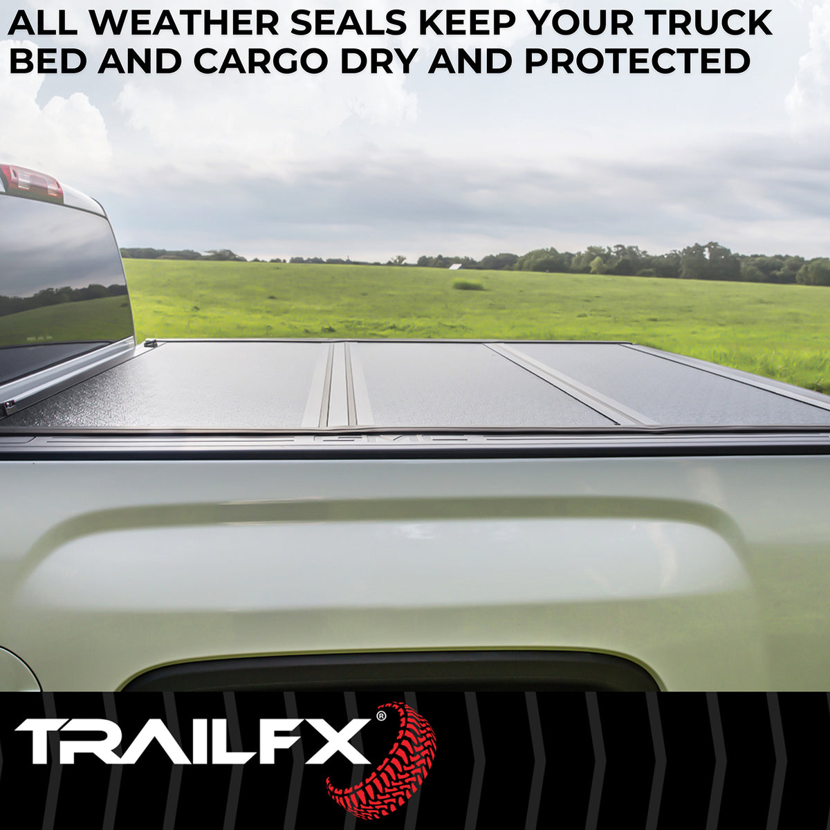 TrailFx - Hard Trifold Tonneau Cover For Ford F150 6.5' (TFX3530)
