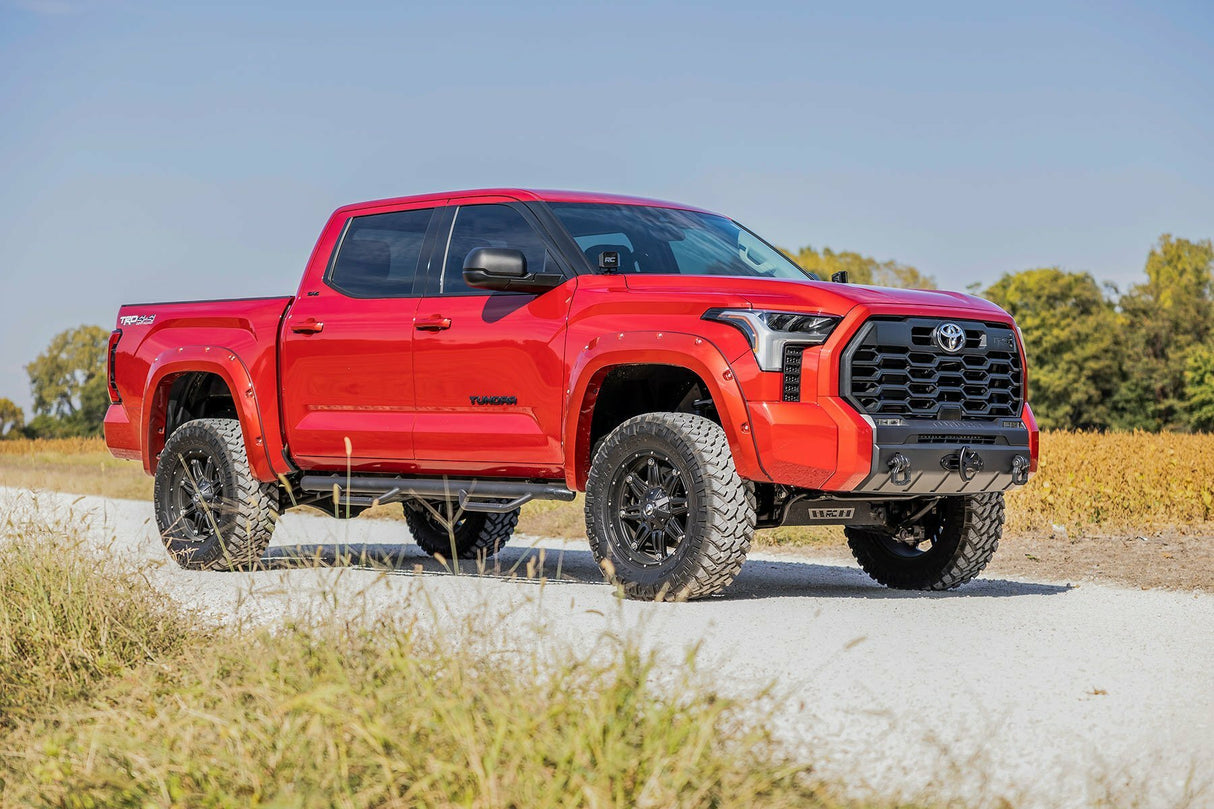 Rough Country - Pocket Fender Flares - 3U5 Supersonic Red - Toyota Tundra 2WD/4WD (2022-2025) - F-T11413-3U5