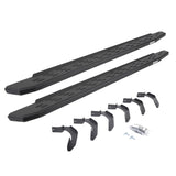 Go Rhino 69634680T - RB30 Running Boards with Mounting Bracket Kit - Protective Bedliner Coating