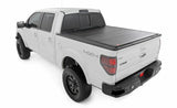 Rough Country - Hard Tri-Fold Flip Up Bed Cover - 5'7" Bed - Ford F-150 (04-14) - 49214550