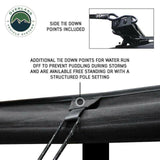 Overland Vehicle Systems - XD Nomadic 270 - Awning W/Lights and Black Out , Driver Side, Black Body, Black Trim and Black Travel Cover - 19690001