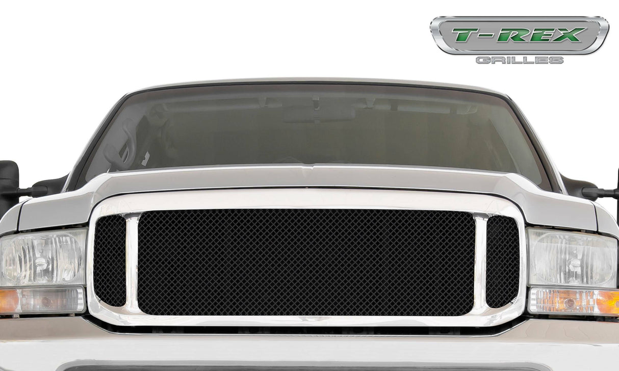 T-Rex Grilles - 1 Pc Large Mesh Mild Steel Upper Class Grille Insert - Mesh only, no frame - 51571
