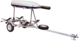 Malone - MicroSport LowBed 2 Kayak Trlr Package (2nd tier, 2 Sets MegaWing, Cargo Box, Rod Tube, Spare Tire) - MPG464-LBTM