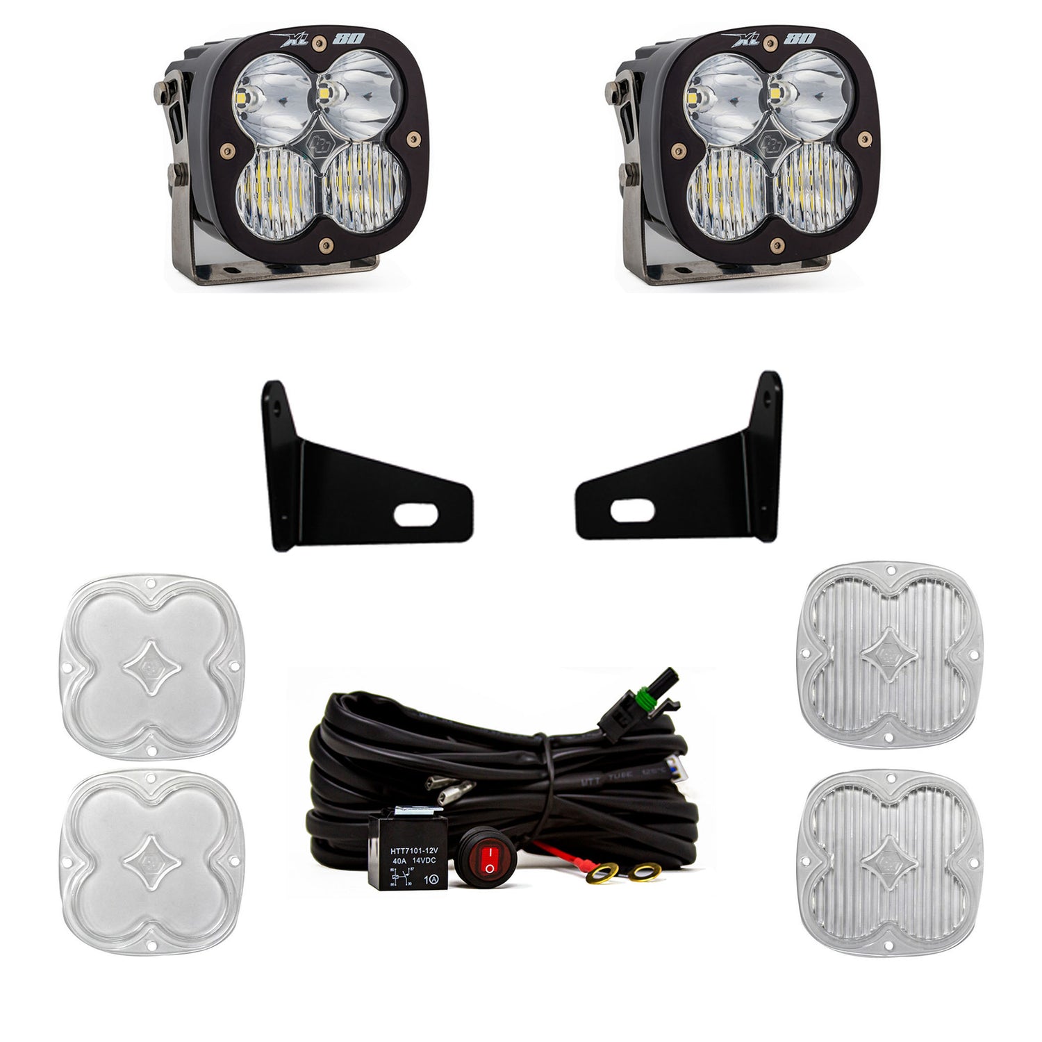 Baja Designs - 447804 - XL80 A-Pillar Light Kit