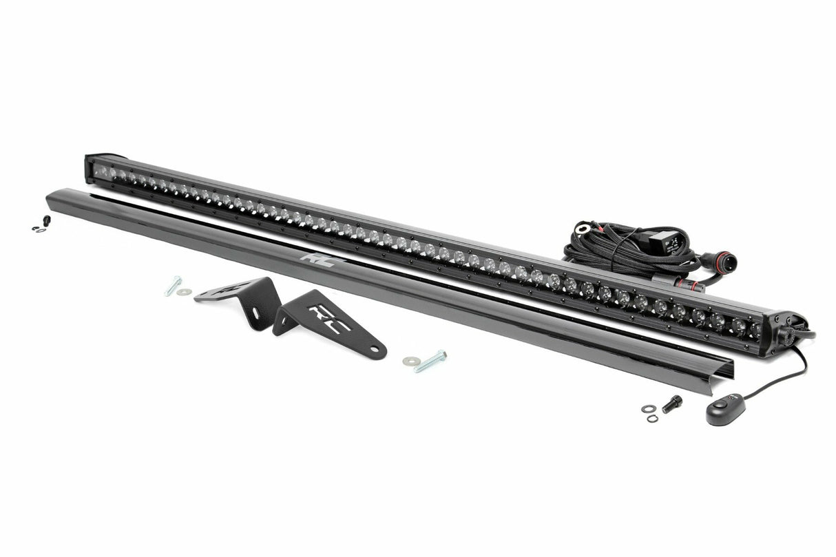 Rough Country - LED Light - Rear Mount - 50" Black Pair - Polaris Ranger XP 1000 NorthStar Edition - 93125