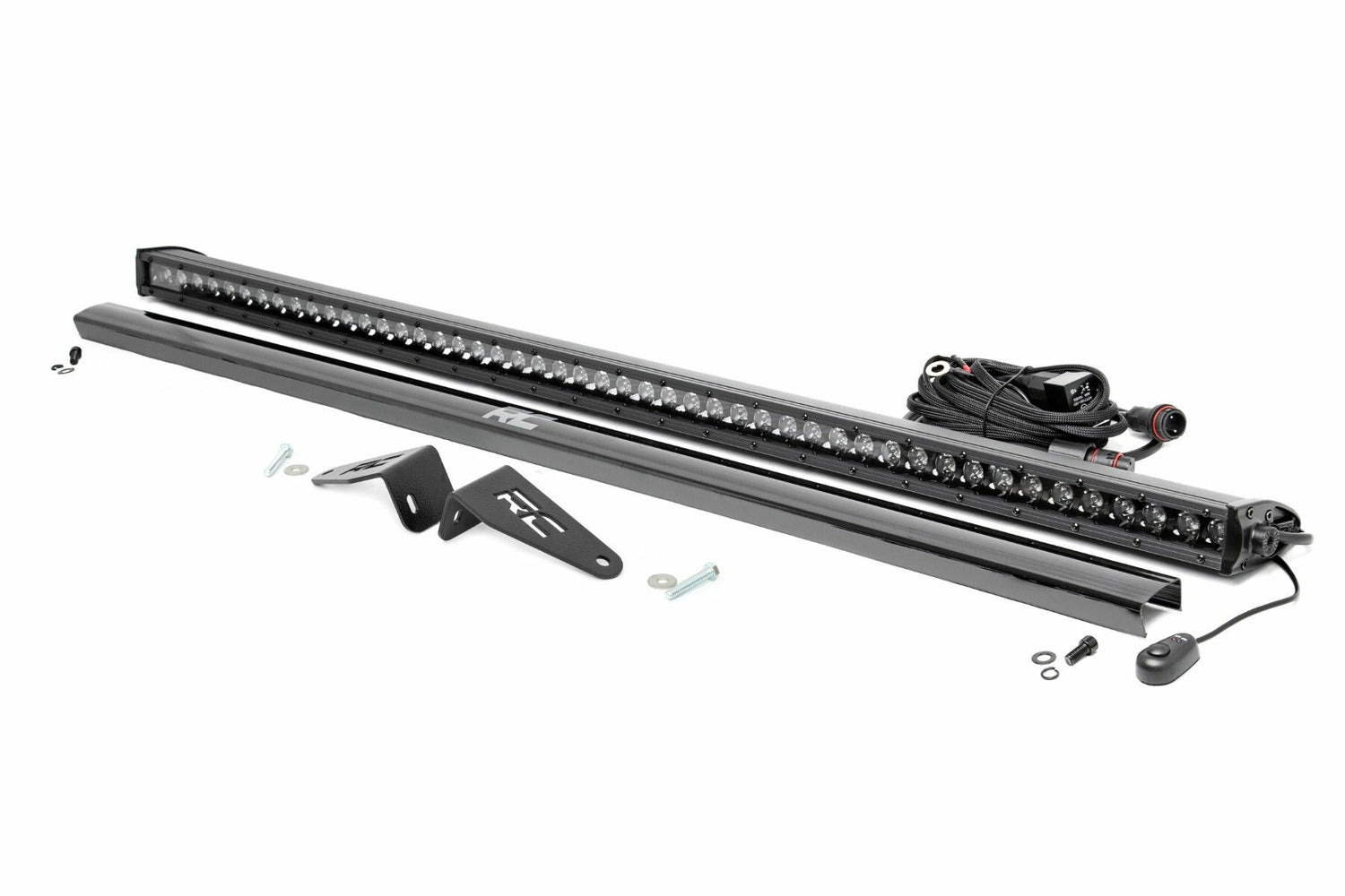 Rough Country - LED Light - Rear Mount - 50" Black Pair - Polaris Ranger XP 1000 NorthStar Edition - 93125