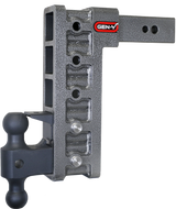 GEN-Y - Hitch GH-1625 2.5" Shank 12" Drop 3.5K TW 32K Hitch & GH-0161 Versa-Ball & GH-0162 Pintle Lock - GH-1625
