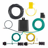 Curt - Custom Wiring Harness, 4-Way Flat Output, Select Tesla Model 3 - 56549