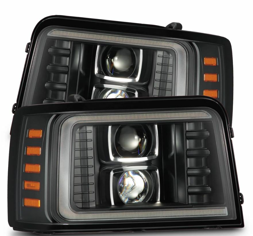 AlphaRex 880268 Projector Headlights Black