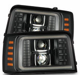 AlphaRex 880268 Projector Headlights Black