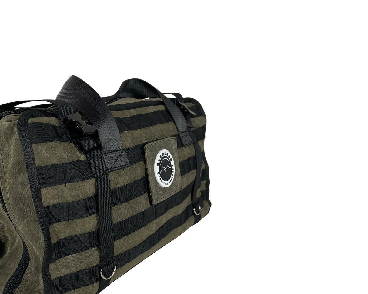 Overland Vehicle Systems - Organize With Wax Canvas Large Recovery Bag - 21179941