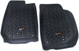 Rugged Ridge - Floor Liners, Front, Black; 07-16 Jeep Wrangler JK - 12920.03