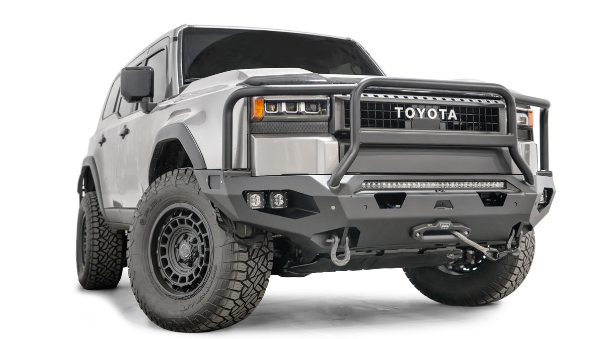 Fab Fours - 2024-2026 Toyota Land Cruiser Matrix Series Front Winch Bumper w/Full Guard - TL24-X6750-1