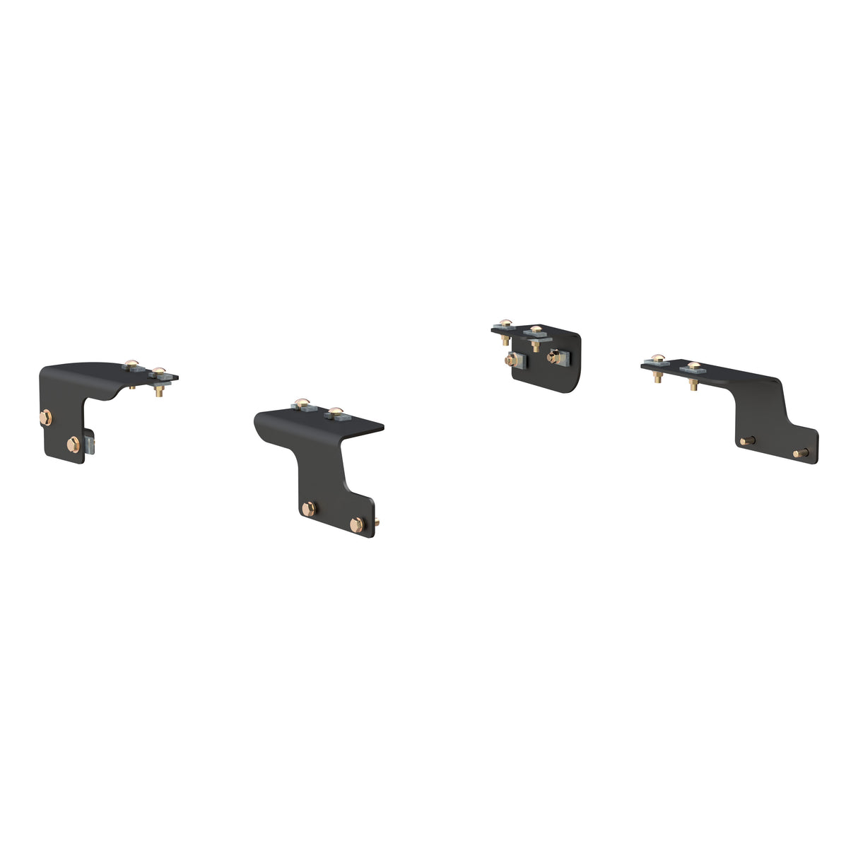 Curt - Custom 5th Wheel Brackets, Select Toyota Tundra, 6.5' Bed (No Extended Crew Cab) - 16468