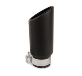 Go Rhino GRT3410B - Black Powder Coated Stainless Steel Exhaust Tip - Textured Black