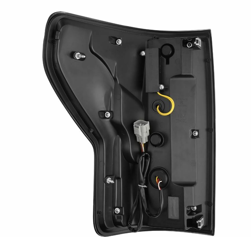 AlphaRex 670042 Prismatic LED Taillights Black