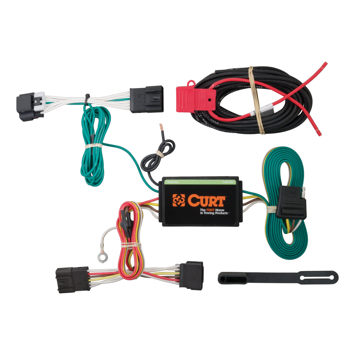 Curt - Custom Wiring Harness, 4-Way Flat Output, Select Buick Encore - 56216