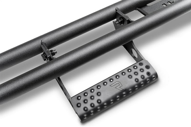 N-Fab F212BRKRS2 RKR Step Sys - FullLen (1 Stp Mnt/1 Stp) - 21-23 Ford Bronco 2-Dr - TX Blk