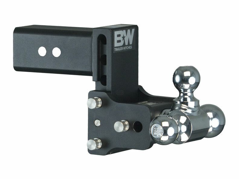 B&W Trailer Hitches - TS30048B 3 Model 8 Blk Tow & Stow Tri Ball