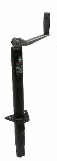 Husky Towing 30774 Man A-Frame Top Wind 1000 LB Cap Bolt-On or Weld-On Black Steel Inc Mount Brackt