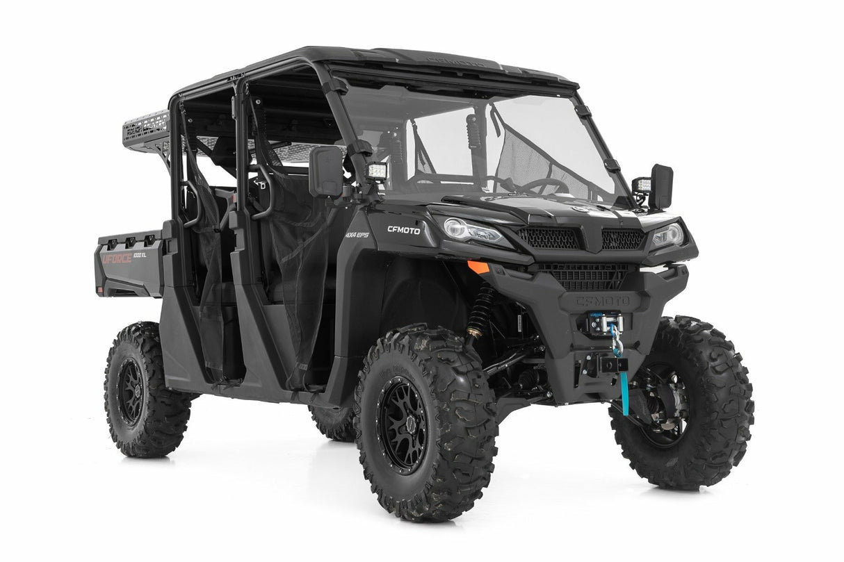 LED Light Kit - Cage Mount - 2(in.) Black Pair - Amber DRL - CFMOTO UFORCE 1000