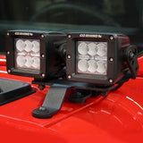 Go Rhino 730230T - XE Windshield Cowl Light Mount - Textured Black