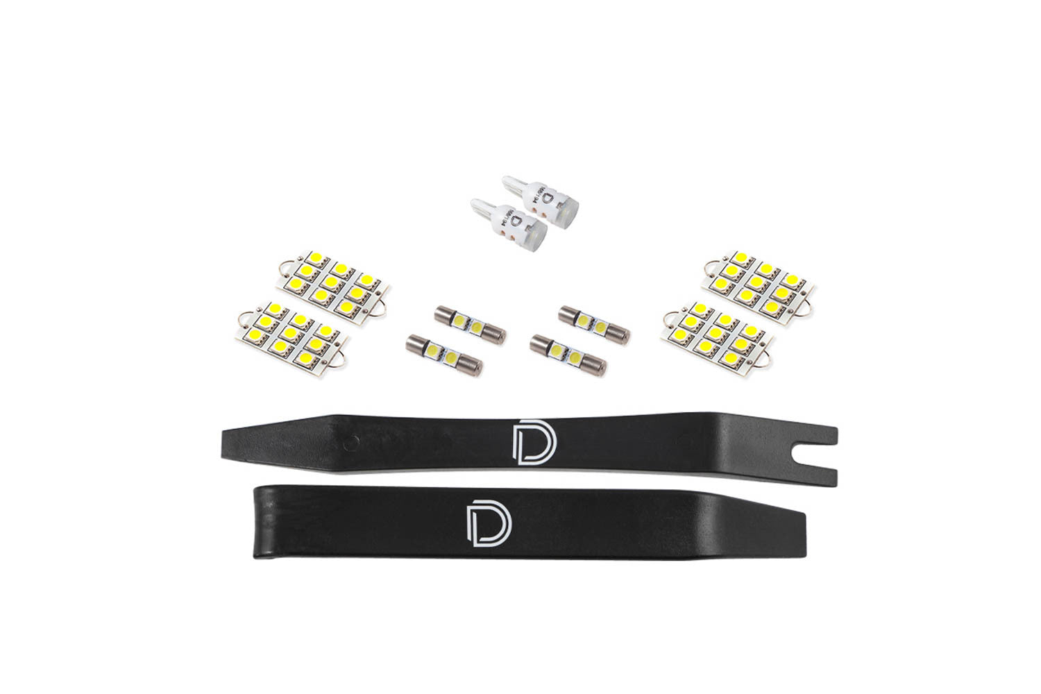 Diode Dynamics - Interior LED Kit for 2007-2013 Chevrolet Silverado, Cool White Stage 2 - DD0550