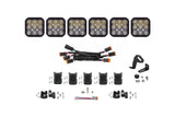 Diode Dynamics - SS5 Sport Universal CrossLink 6-Pod Lightbar White Driving - DD7210