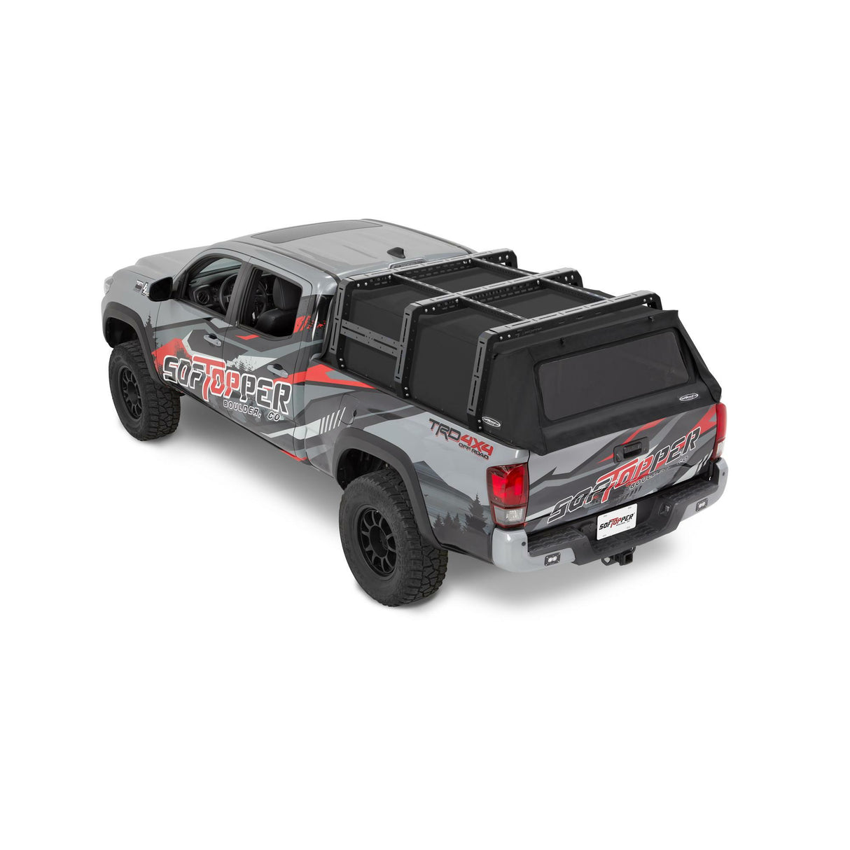 Softopper - Exo Truck Bed Rack - 2016-2023 Tacoma; For 6 ft. Bed - RK-TC74O-STC