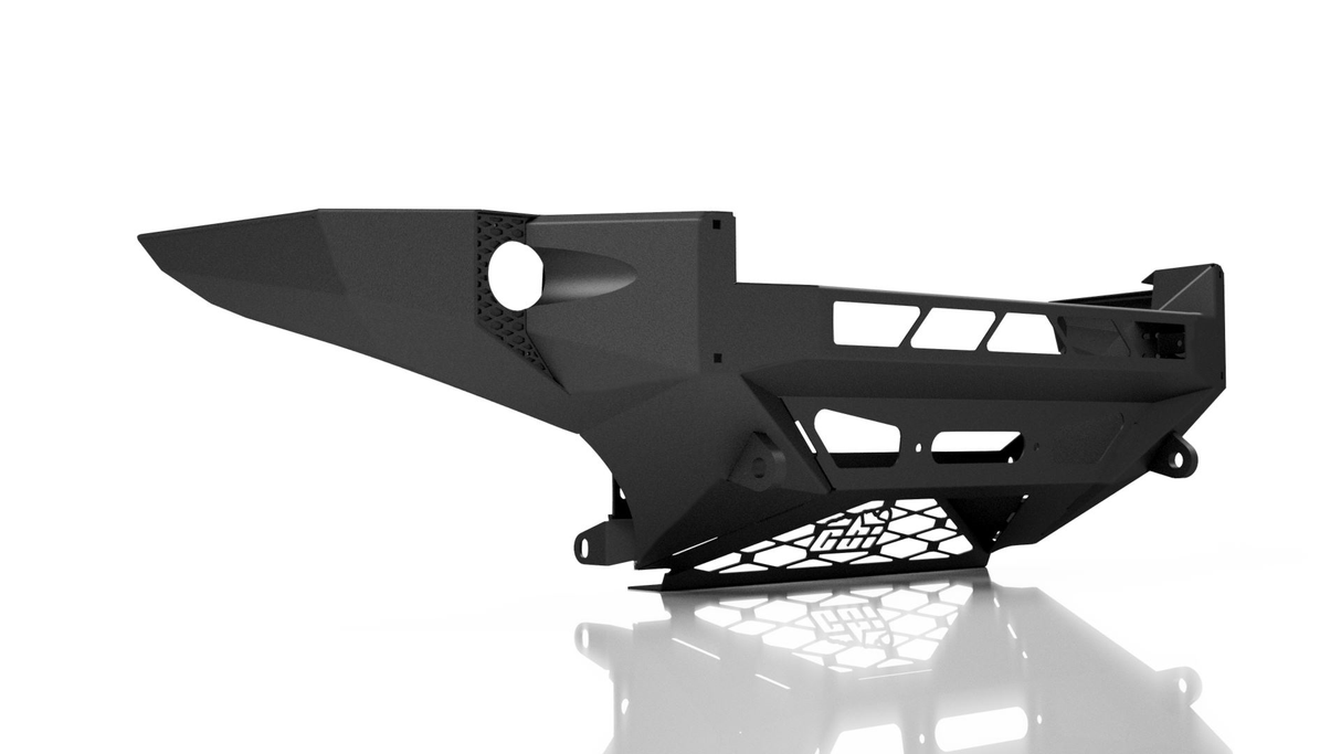 CBI - 5th Gen Toyota 4Runner Classic Series Front Bumper - Steel | 2020-2021-Powder Coat- Black - 200-000-011-229