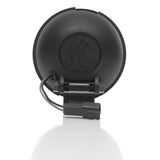 KC Hilites - 5" Apollo Pro Halogen Pair Pack System - Black - KC #450 (Spot Beam) - 450