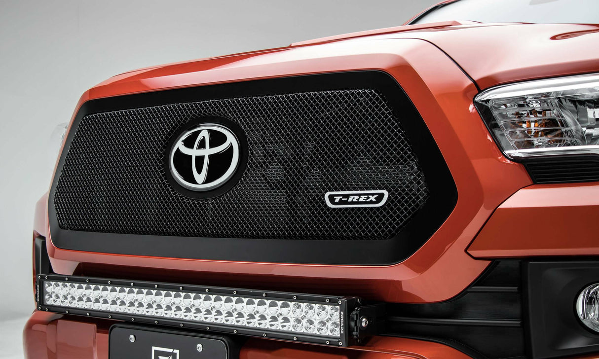 T-Rex Grilles - 1 Pc Small Mesh Mild Steel Upper Class Grille Insert - 51951