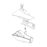 Thule - Corner Left Assembly 823,824 - 1500052519