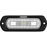 RIGID Industries - 52200 SR-L Series Marine Spreader Pod, 2 Wire, Flush Mount, Black W/White Halo