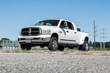 Rough Country - LED Light Kit - Bumper Mount - 20" Black Single Row - White DRL - Ram 2500 3500 (10-18) - 70568BLDRL