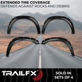 TrailFx - Pocket Style Fender Flares For Ram 1500 (TFD3002S)