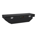 TrailFx - 63 Inch Aluminum Single Lid Angled Crossover Toolbox- Gloss Black (110632)