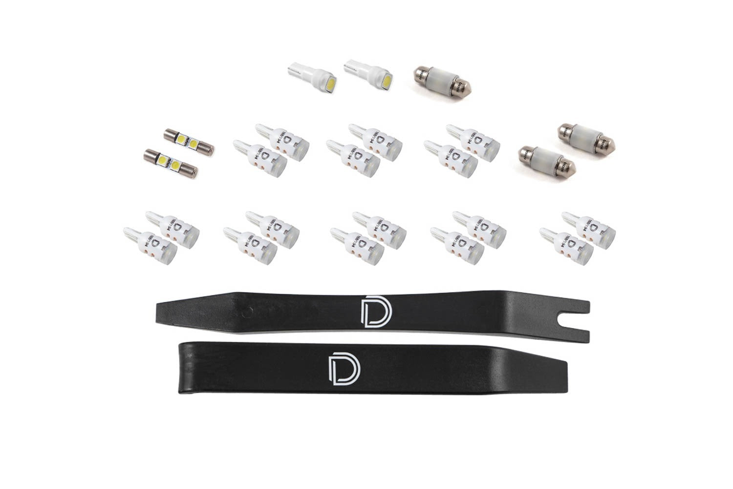 Diode Dynamics - Interior LED Kit for 2003-2009 Toyota 4Runner, Cool White Stage 2 - DD0632